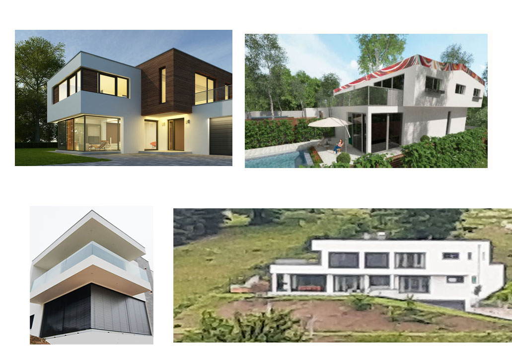 Architektenplanung für Moderne Häuser
